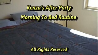 Kenza Cooper Yn Rhwbio Ei Hun Gyda Lotion